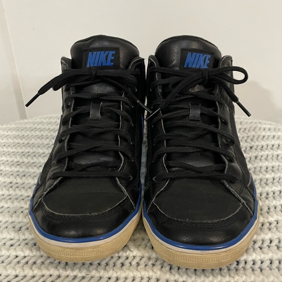 Nike Capri Mid Black/Blue Sneakers Men’s SIZE 10 407983-063 - Picture 3 of 7